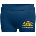 Augusta Ladies' Fitted Shorts 1232 - Valencia Basketball