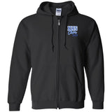 Gildan Zip Up Hooded Sweatshirt G186 - NHS Choir Dad