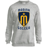 Port & Co. Youth Crewneck Sweatshirt PC90Y - Marina Soccer