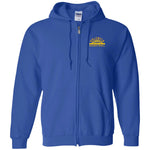 Gildan Zip Up Hooded Sweatshirt 18600 - Valencia Basketball