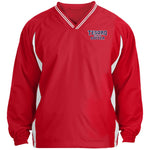 Sport-Tek Tipped V-Neck Windshirt JST62 - Tesoro Girls Soccer