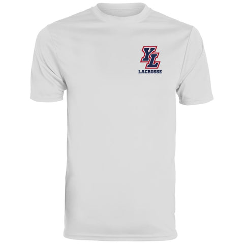 Augusta Moisture-Wicking Tee 790 - YL Lacrosse (Pocket)