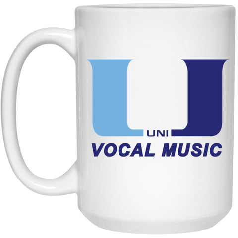 White Mug 15oz - Uni Vocal Music