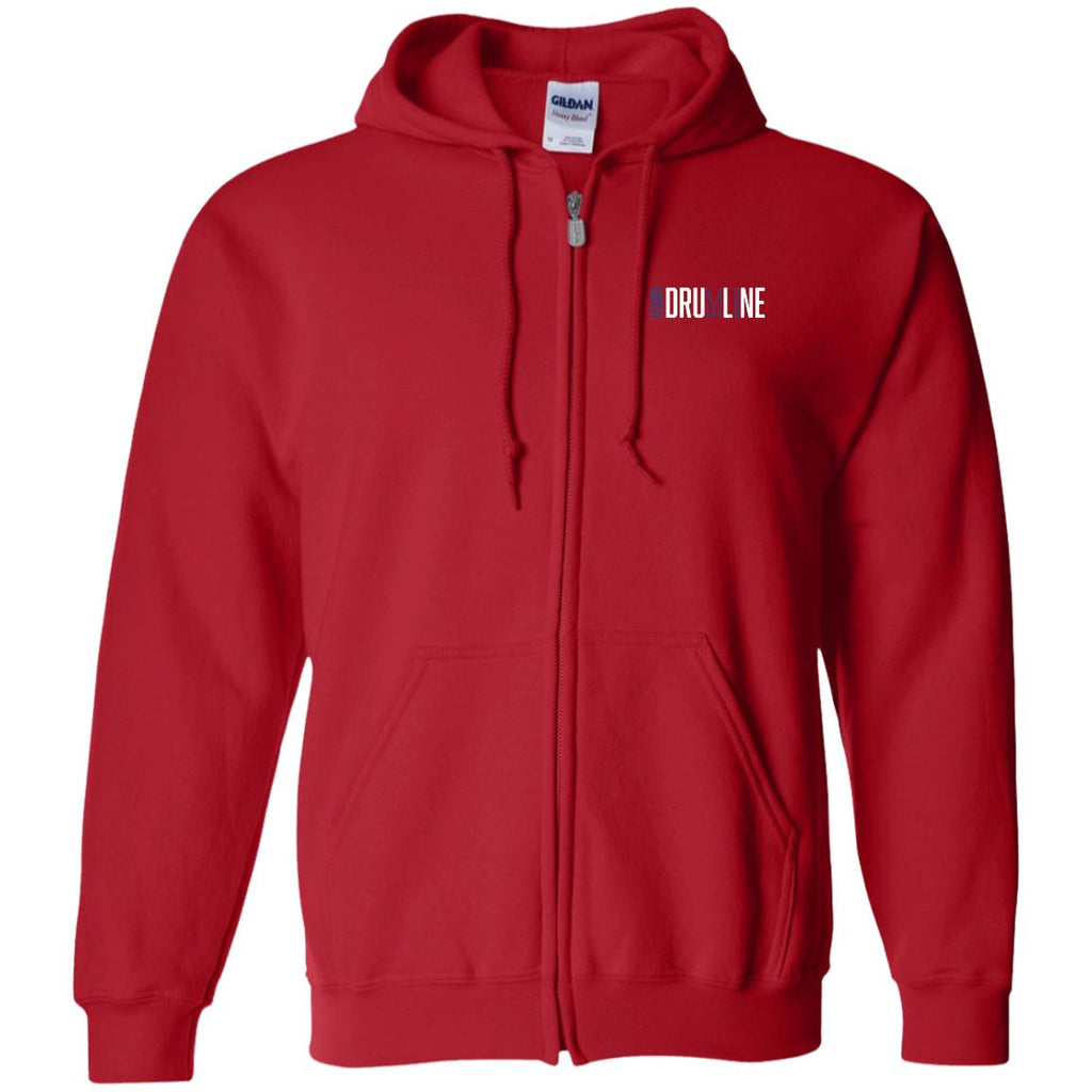 Gildan Zip Up Hooded Sweatshirt G186 Drumline Do gain Gear