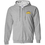 Gildan Zip Up Hooded Sweatshirt 18600 - Valencia Basketball