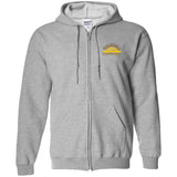 Gildan Zip Up Hooded Sweatshirt 18600 - Valencia Basketball