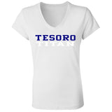 Bella+Canvas Ladies' Jersey V-Neck T-Shirt B6005 - Tesoro Titan