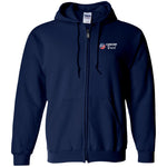 Gildan Zip Up Hooded Sweatshirt G186 - Concert Band