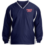 Sport-Tek Tipped V-Neck Windshirt JST62 - Tesoro Girls Soccer