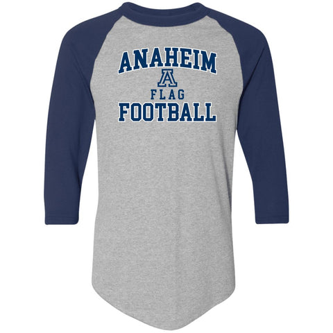 Augusta 3/4 Raglan Sleeve Baseball Jersey 4420 - Anaheim FFB