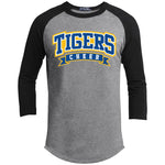 Sport-Tek Youth 3/4 Raglan Sleeve Shirt YT200 - Tigers Cheer