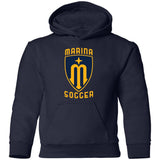 Gildan Youth Pullover Hoodie G185B - Marina Soccer