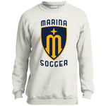 Port & Co. Youth Crewneck Sweatshirt PC90Y - Marina Soccer