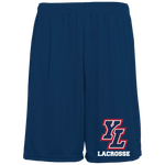 Augusta Pocketed Training Shorts 9" Inseam 1428 - YL Lacrosse