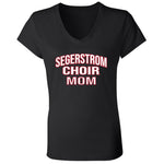 Bella+Canvas Ladies' Jersey V-Neck T-Shirt (BC6405) - Segerstrom Choir Mom