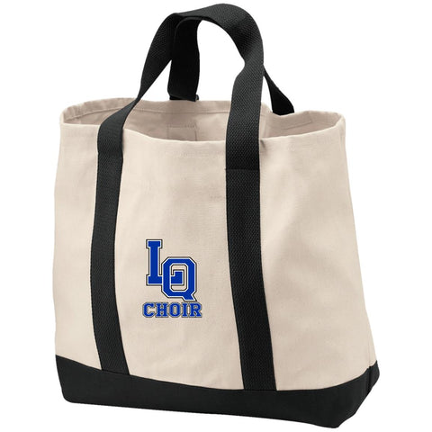 Port Authority® 2-Tone Shopping Tote B400 - LQ Choir