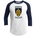 Sport-Tek Youth 3/4 Raglan Sleeve Shirt YT200 - Marina Soccer