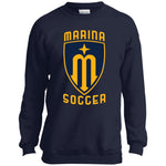 Port & Co. Youth Crewneck Sweatshirt PC90Y - Marina Soccer