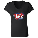 Bella+Canvas Ladies' Jersey V-Neck T-Shirt (BC6405) - Jazz Ensemble