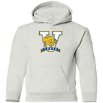 Gildan Youth Pullover Hoodie G185B - V Cheer