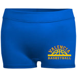 Augusta Ladies' Fitted Shorts 1232 - Valencia Basketball