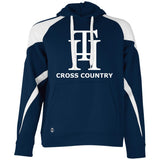 Holloway Athletic Colorblock Fleece Hoodie 229546 - TH Cross Country