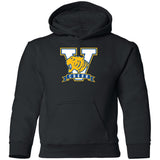 Gildan Youth Pullover Hoodie G185B - V Cheer