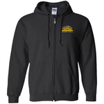 Gildan Zip Up Hooded Sweatshirt 18600 - Valencia Basketball