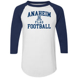 Augusta 3/4 Raglan Sleeve Baseball Jersey 4420 - Anaheim FFB