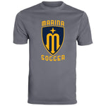 Augusta Mens’ Moisture-Wicking Tee 790 - Marina Soccer