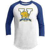 Sport-Tek Youth 3/4 Raglan Sleeve Shirt YT200 - V Cheer