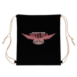 Drawstring Bag (Black) - Segerstrom T&F