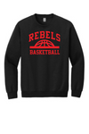 Gildan Unisex Heavy Blend Crewneck Sweatshirt 18000 - Rebels Basketball