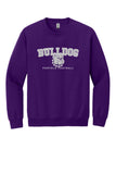 Gildan Unisex Heavy Blend Crewneck Sweatshirt 18000 - Bulldog Football