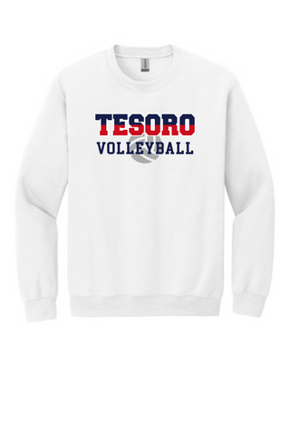 Gildan Unisex Heavy Blend Crewneck Sweatshirt 18000 - Tesoro Volleyball