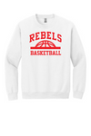 Gildan Unisex Heavy Blend Crewneck Sweatshirt 18000 - Rebels Basketball