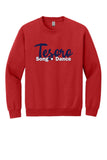 Gildan Unisex Heavy Blend Crewneck Sweatshirt 18000 - Tesoro Song & Dance (New)