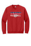 Gildan Unisex Heavy Blend Crewneck Sweatshirt 18000 - Tesoro Volleyball