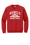 Gildan Unisex Heavy Blend Crewneck Sweatshirt 18000 - Rebels Basketball