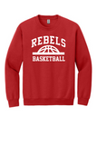 Gildan Unisex Heavy Blend Crewneck Sweatshirt 18000 - Rebels Basketball