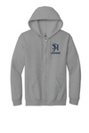 Gildan Full Zip Hoodie (18600) - SJH Lacrosse (Embroidered)