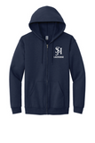 Gildan Full Zip Hoodie (18600) - SJH Lacrosse (Embroidered)