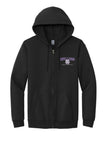 Gildan Heavy Blend Full-Zip Hooded Sweatshirt 18600 - Bulldog Football