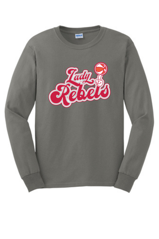 Gildan Ultra Cotton Long Sleeve Tee 2400 - Savanna Girls Basketball