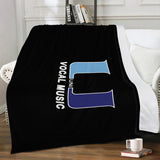 Micro Fleece Blanket (Black) - Uni Vocal Music