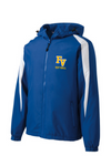 Sport-Tek Fleece Lined Colorblocked Hooded Jacket JST81 – FV Softball