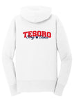 Port & Co Womens Core Fleece Full-Zip Hooded Sweatshirt LPC78ZH - Tesoro Song & Dance (New) Song Dance