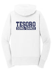 Port & Co Womens Core Fleece Full-Zip Hooded Sweatshirt LPC78ZH - Tesoro Song & Dance (New) Song/Dance