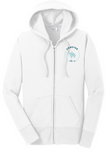 Port & Co Women's Core Fleece Full-Zip Hooded Sweatshirt LPC78ZH - FWU