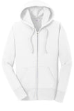 Port & Co Womens Core Fleece Full-Zip Hooded Sweatshirt LPC78ZH - Tesoro Song & Dance (New) T-Song